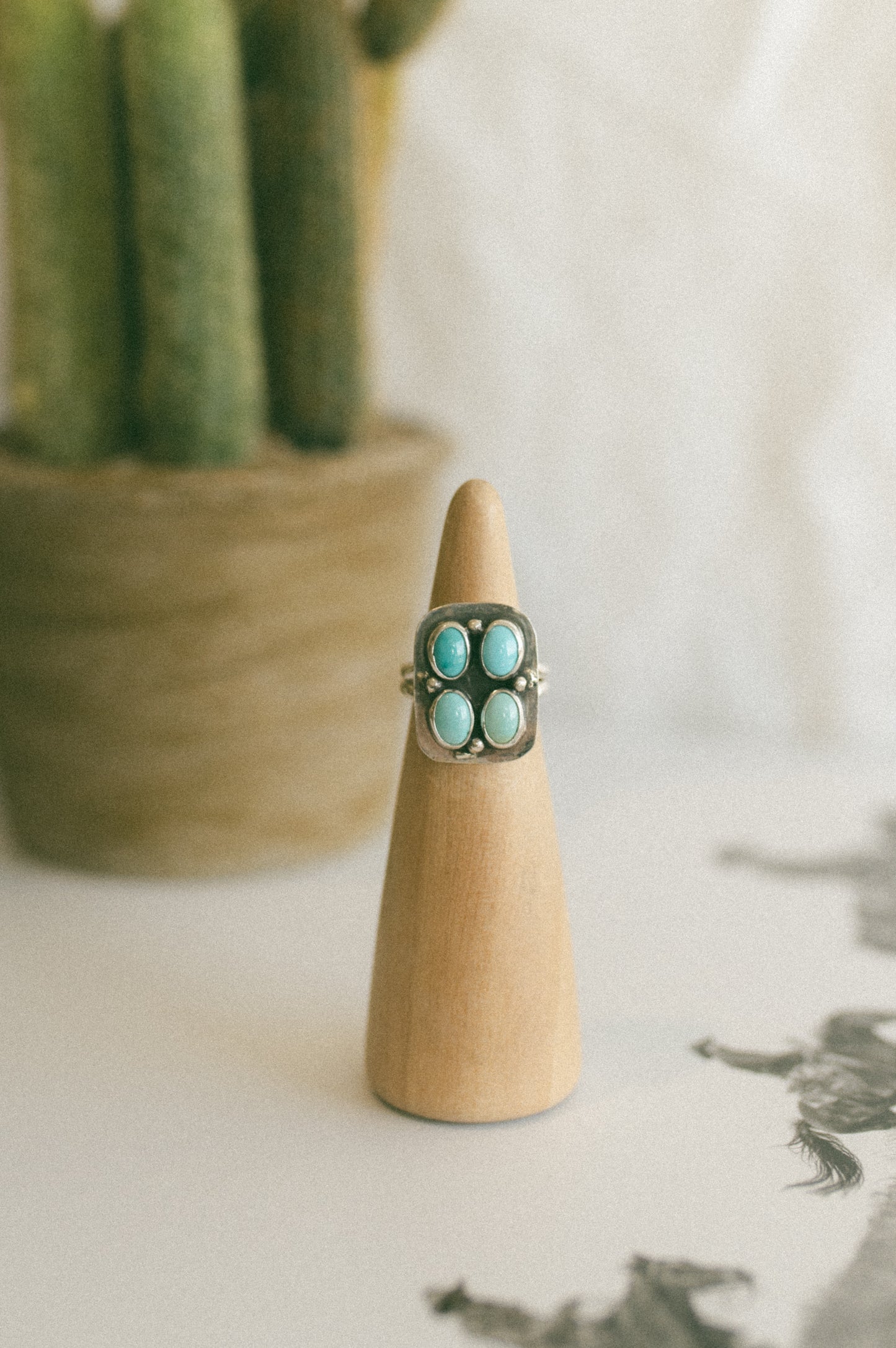 Kingman Turquoise Ring - Size 6