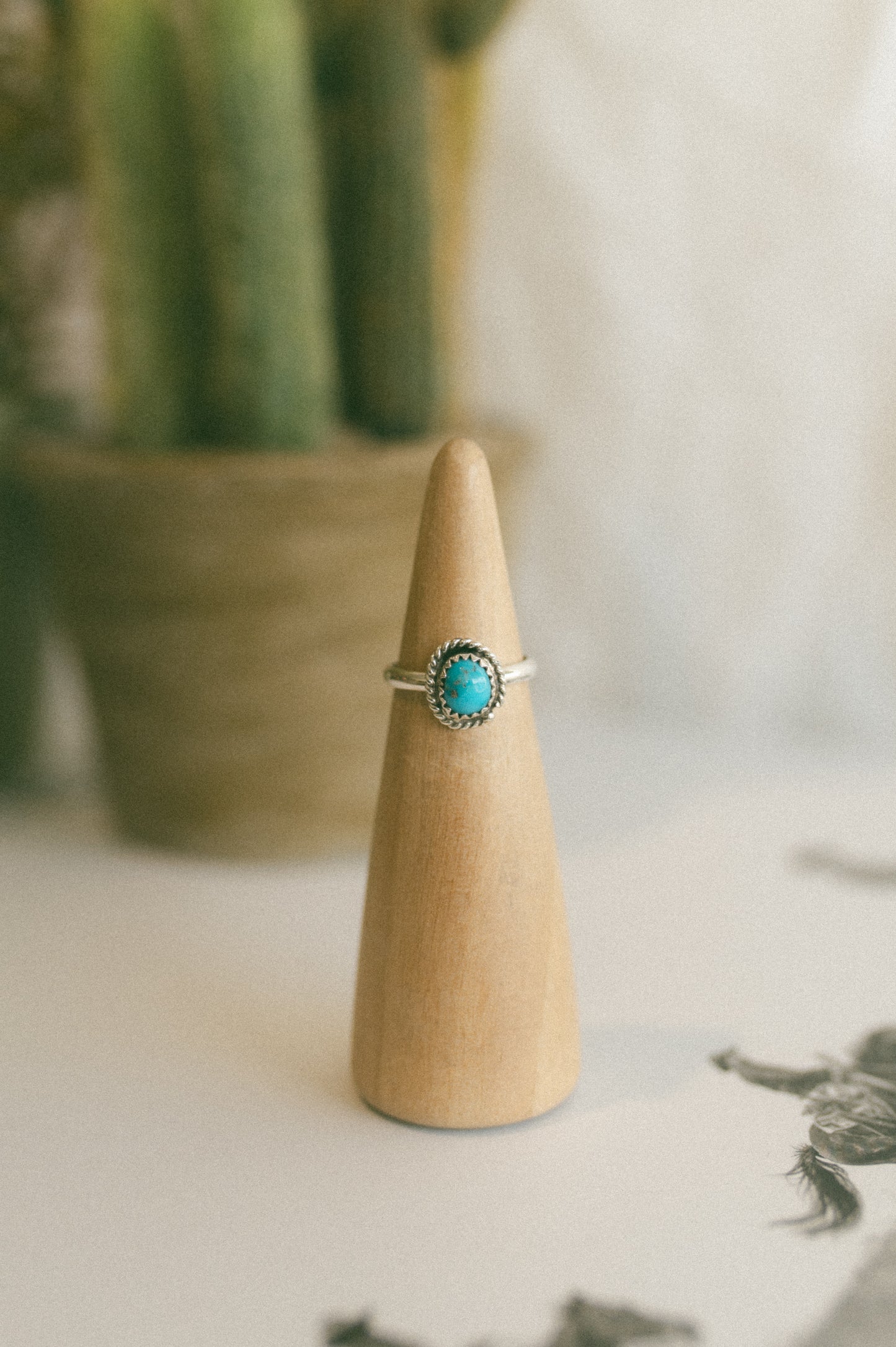 Kingman Turquoise Ring - Size 6