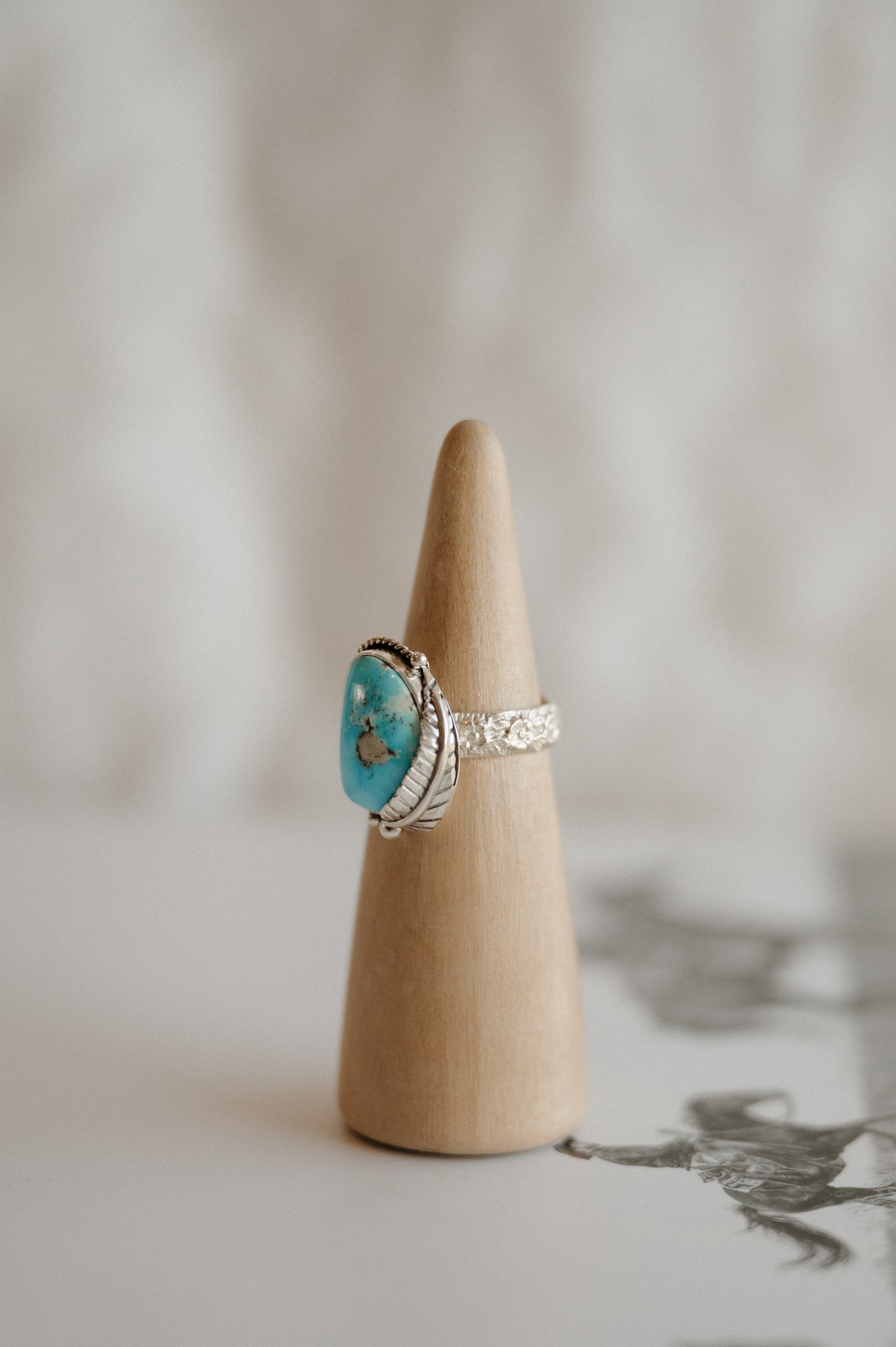 Kingman Turquoise Ring - Size 9