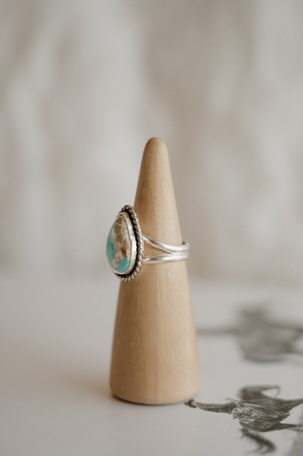 Palomino Turquoise Ring - Size 9