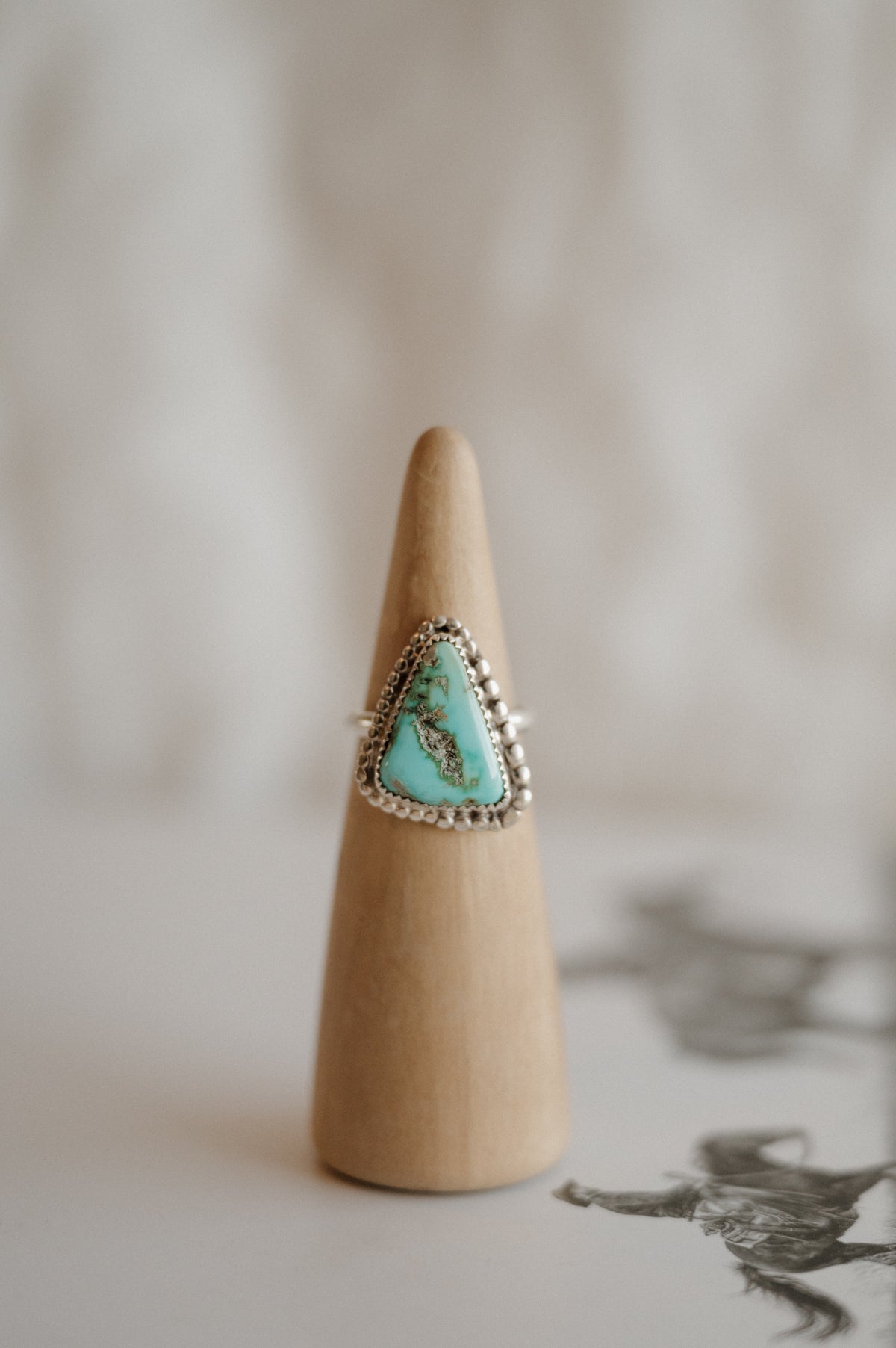 Sonoran Gold Turquoise Ring - Size 8