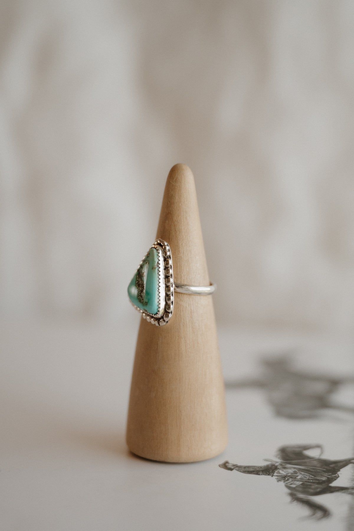 Sonoran Gold Turquoise Ring - Size 8