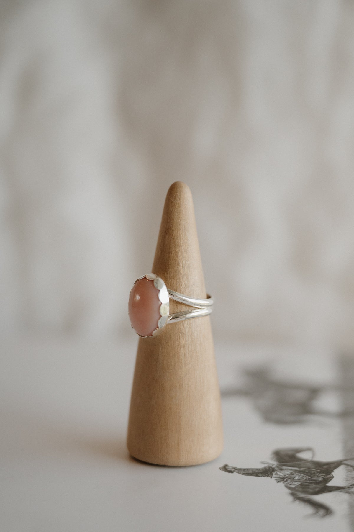 Pink Opal Ring - Size 9.5