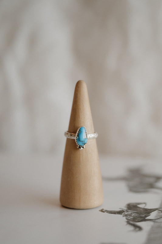Kingman Turquoise Ring - Size 9
