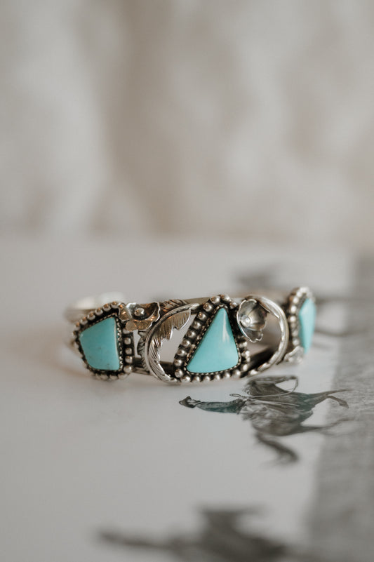 Kingman Turquoise Bracelet Cuff