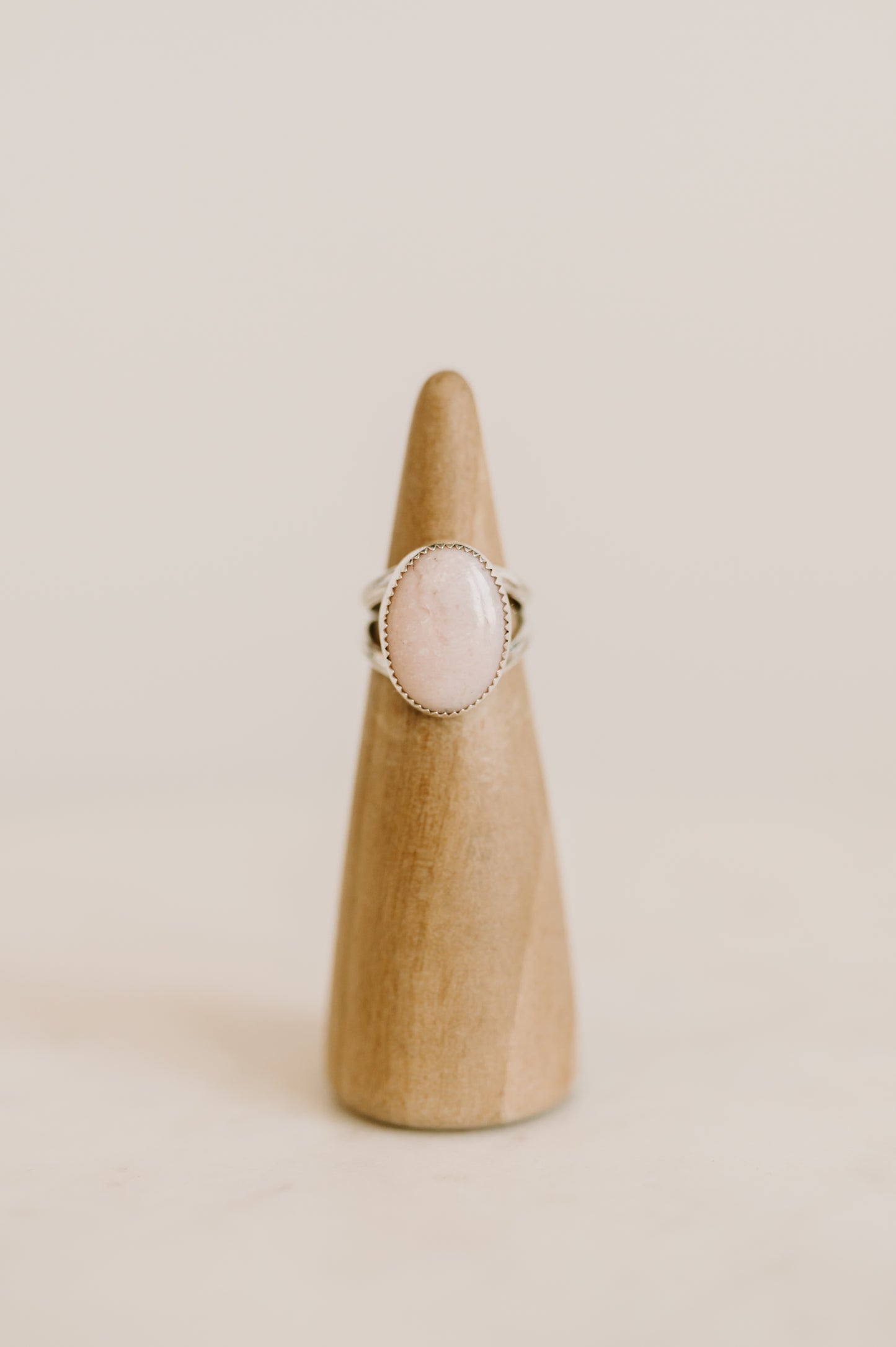 Pink Opal Ring - Size 6