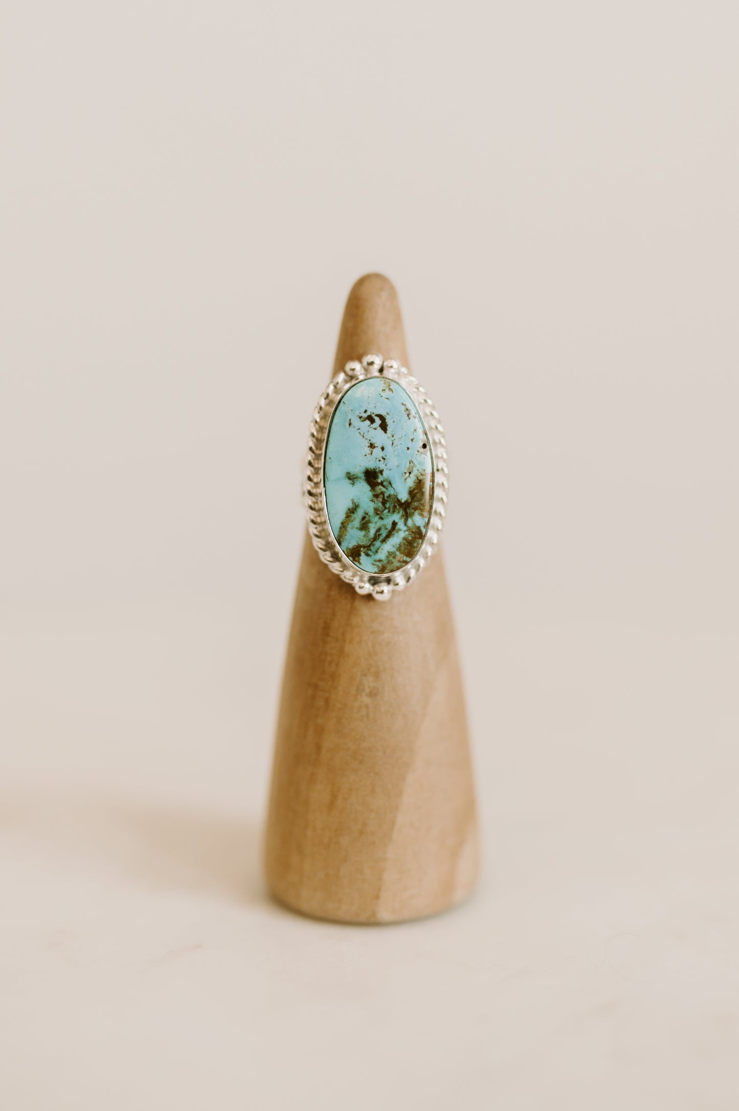 Pilot Mountain Turquoise Ring - Size 6