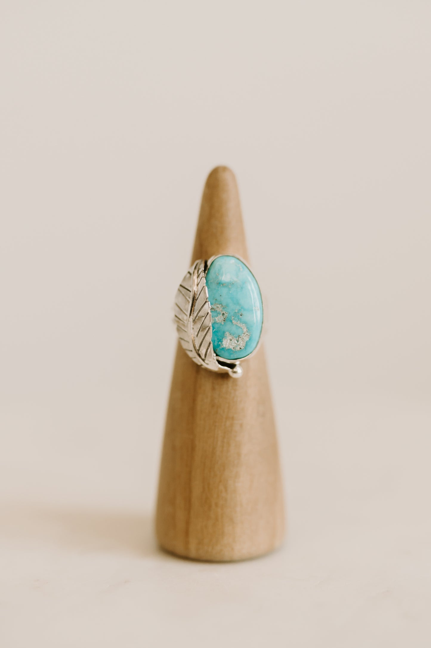 Kingman Turquoise Ring - Size 8.5