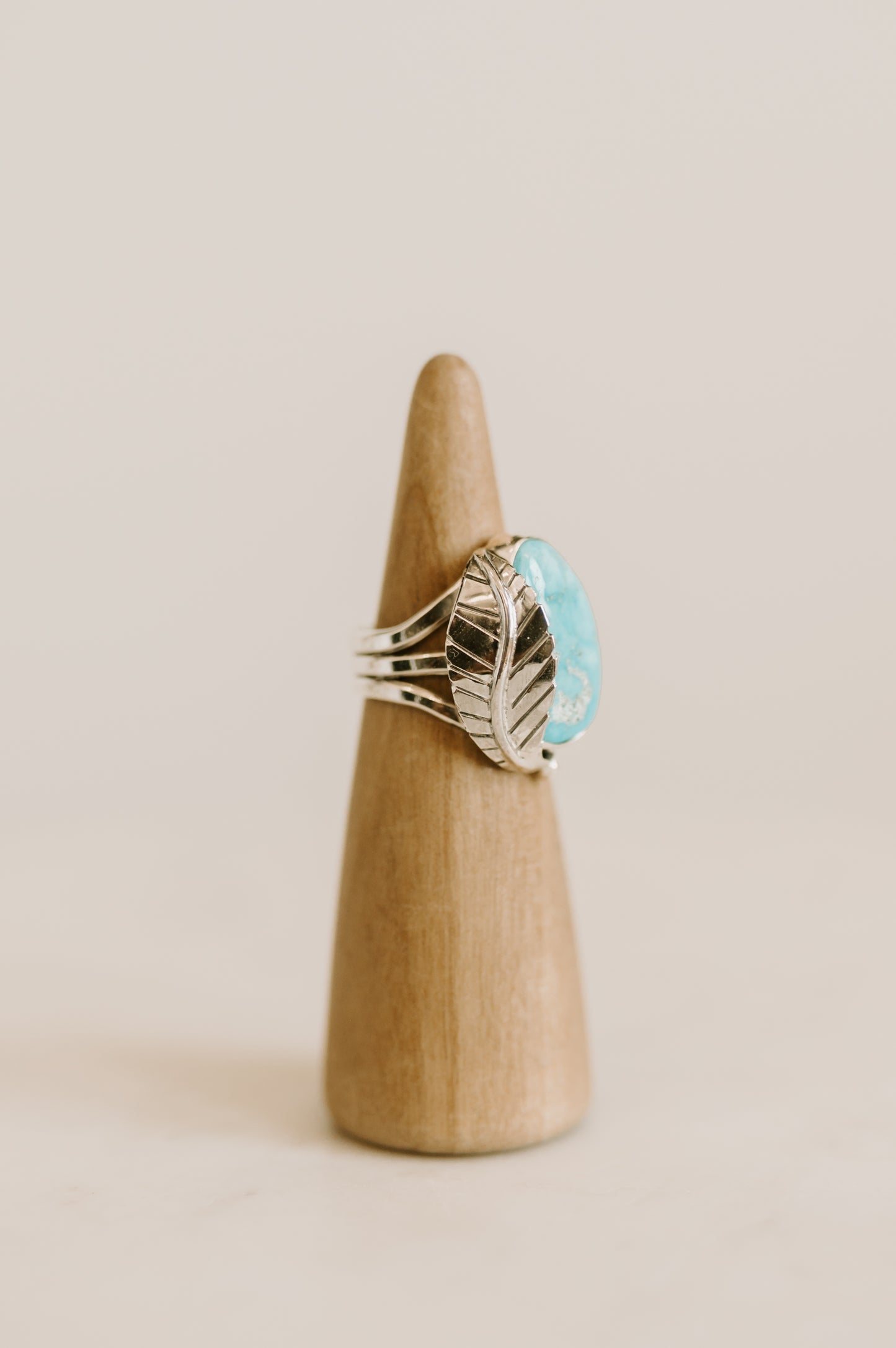 Kingman Turquoise Ring - Size 8.5