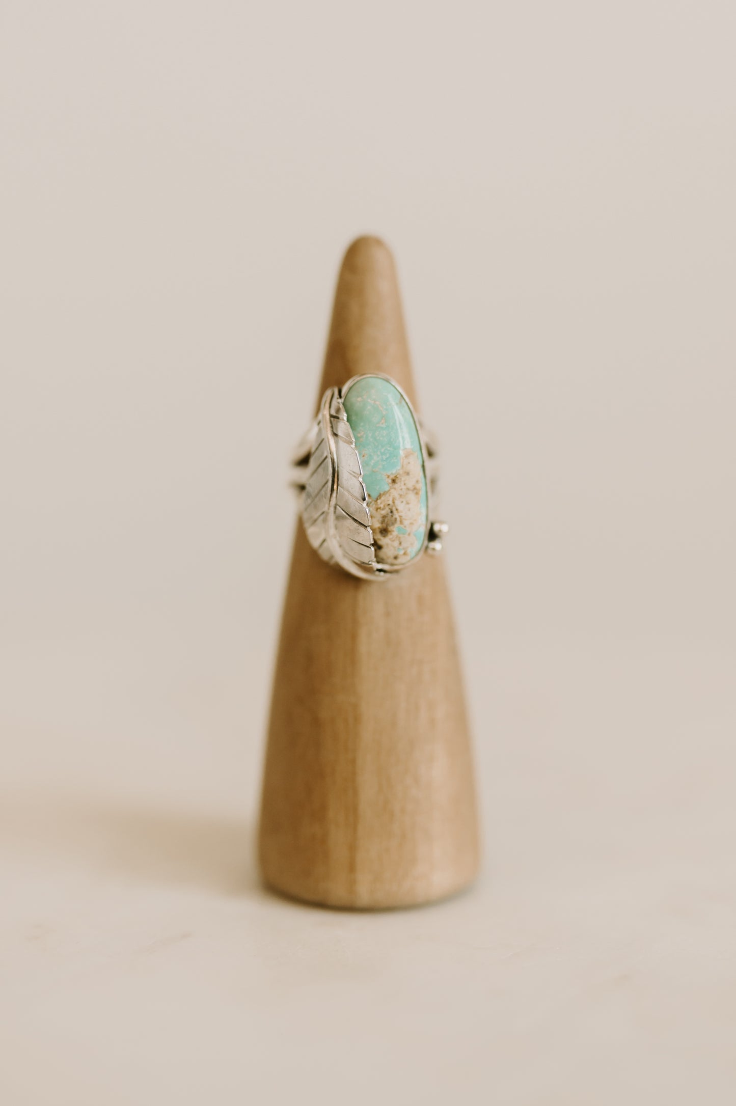 Pilot Mountain Turquoise Ring - Size 7