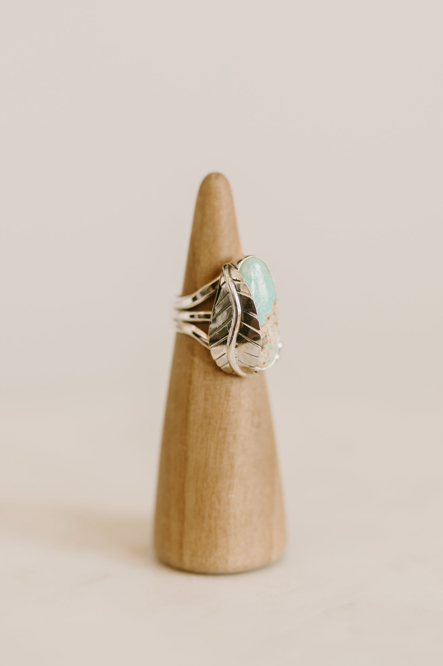 Pilot Mountain Turquoise Ring - Size 7