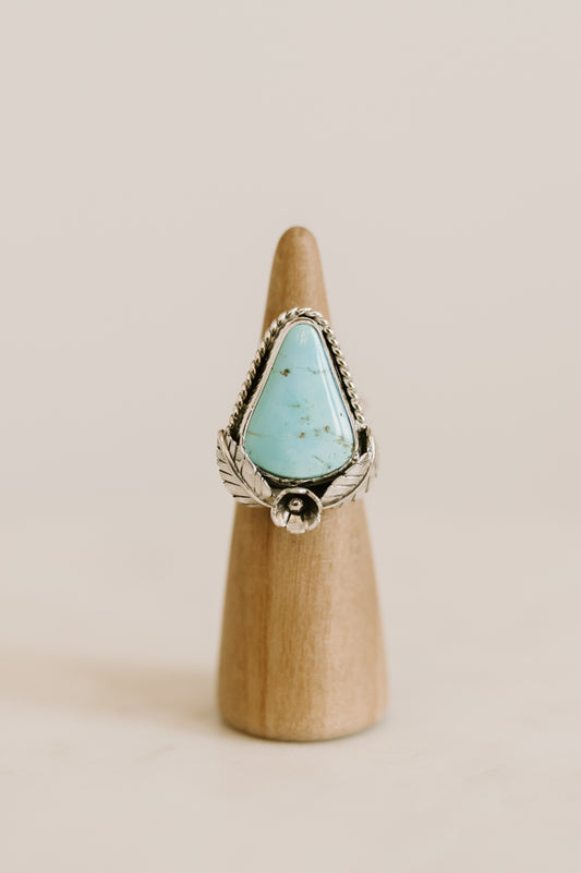 Kingman Turquoise Ring - Size 8.5