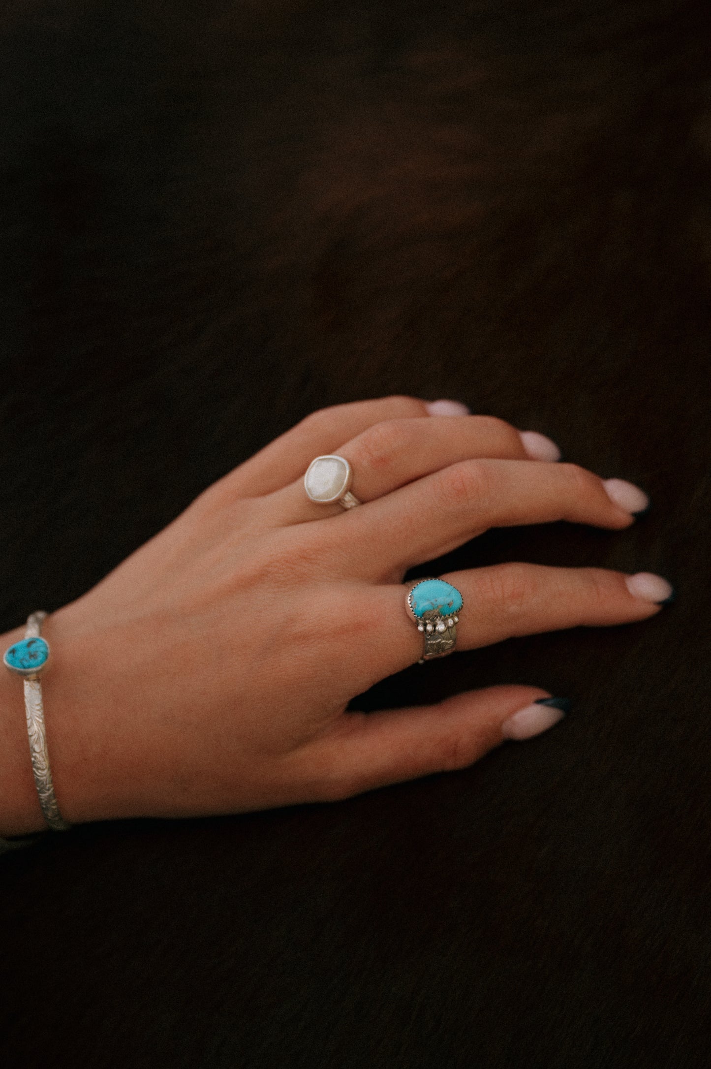 Mother of Pearl Ring - Size 5
