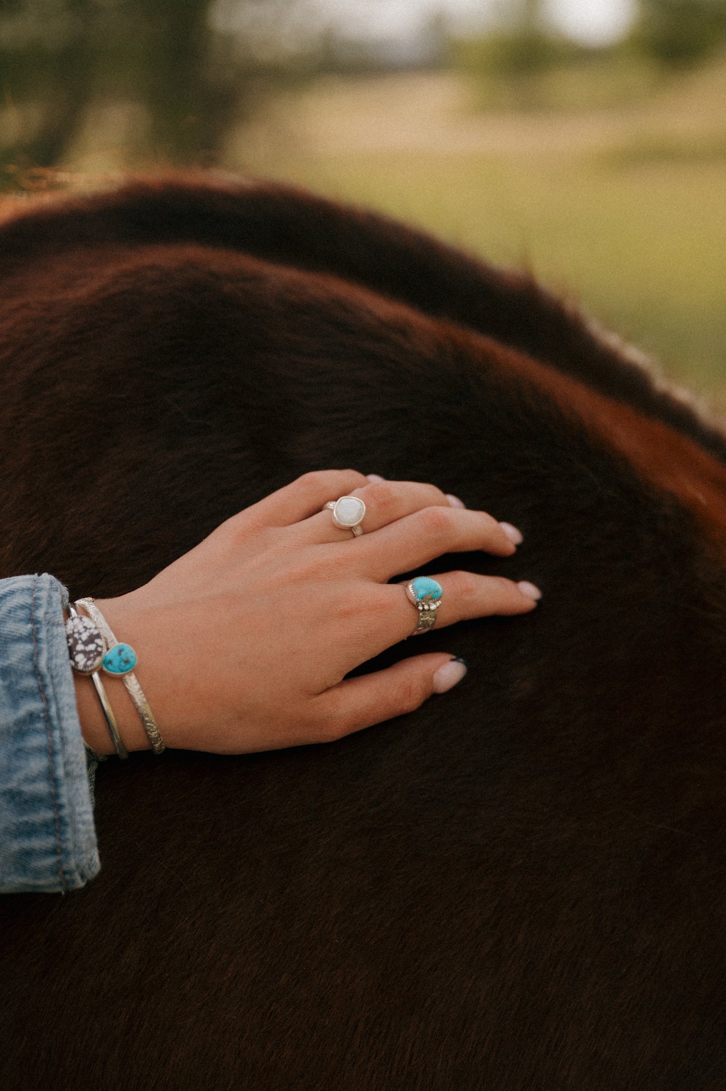 Kingman Turquoise Bracelet Cuff
