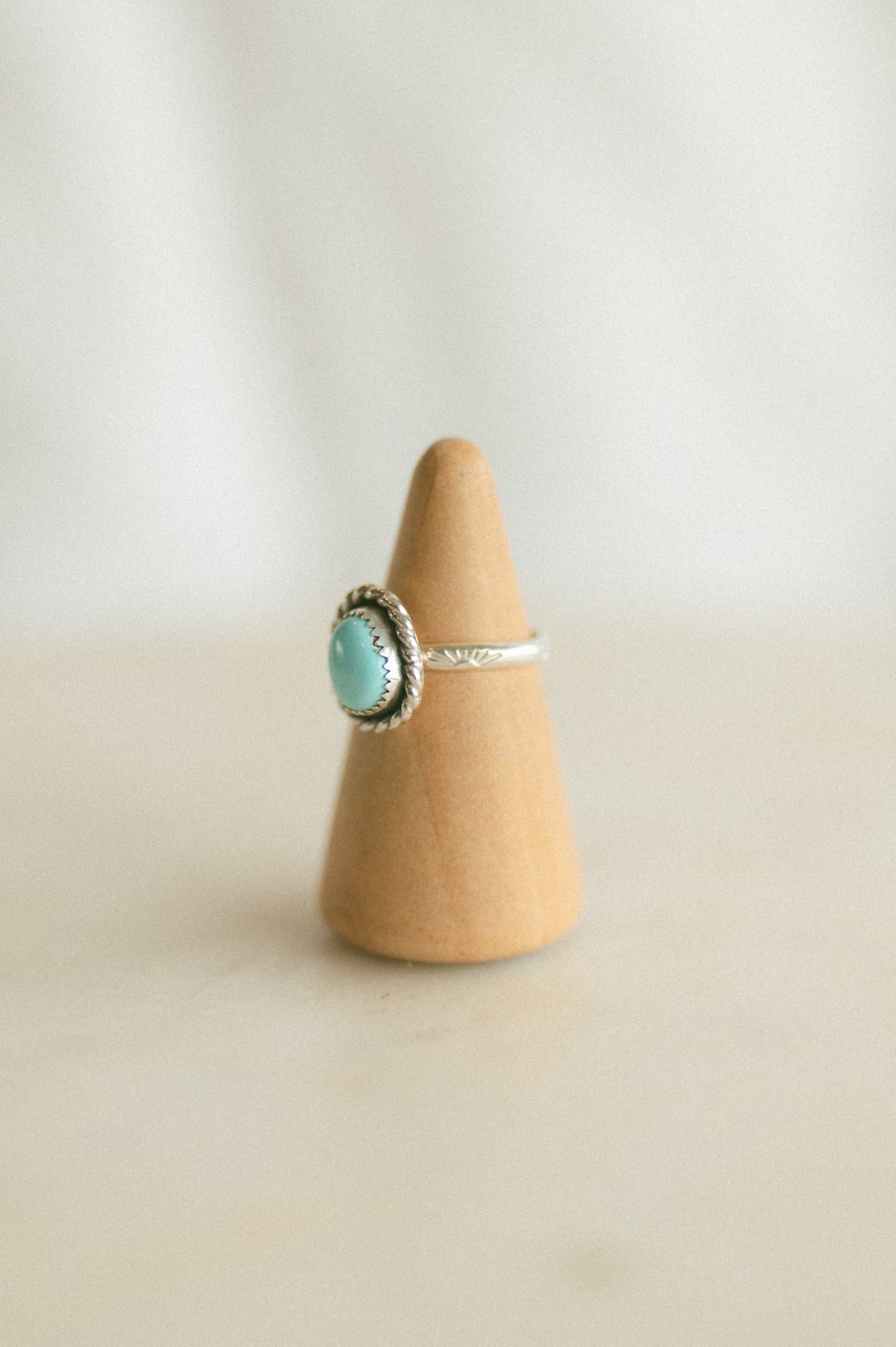Kingman Turquoise Ring - Size 6