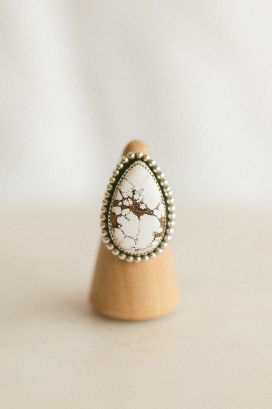 Wild Horse Magnesite Ring - Size 6