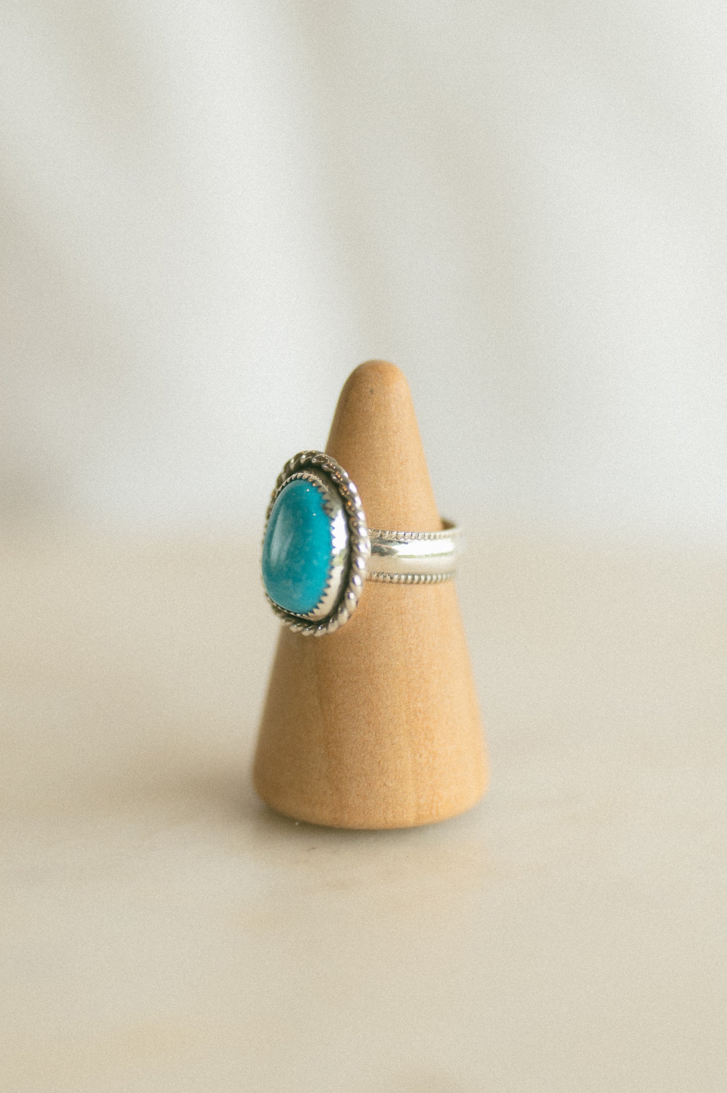 Kingman Turquoise Ring - Size 6