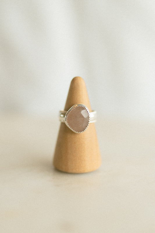 Smoky Quartz Ring - Size 7