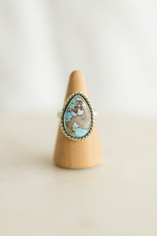 Golden Hills Turquoise Ring - Size 8