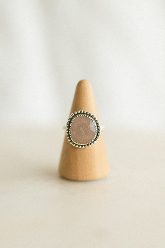 Smoky Quartz Ring - Size 8