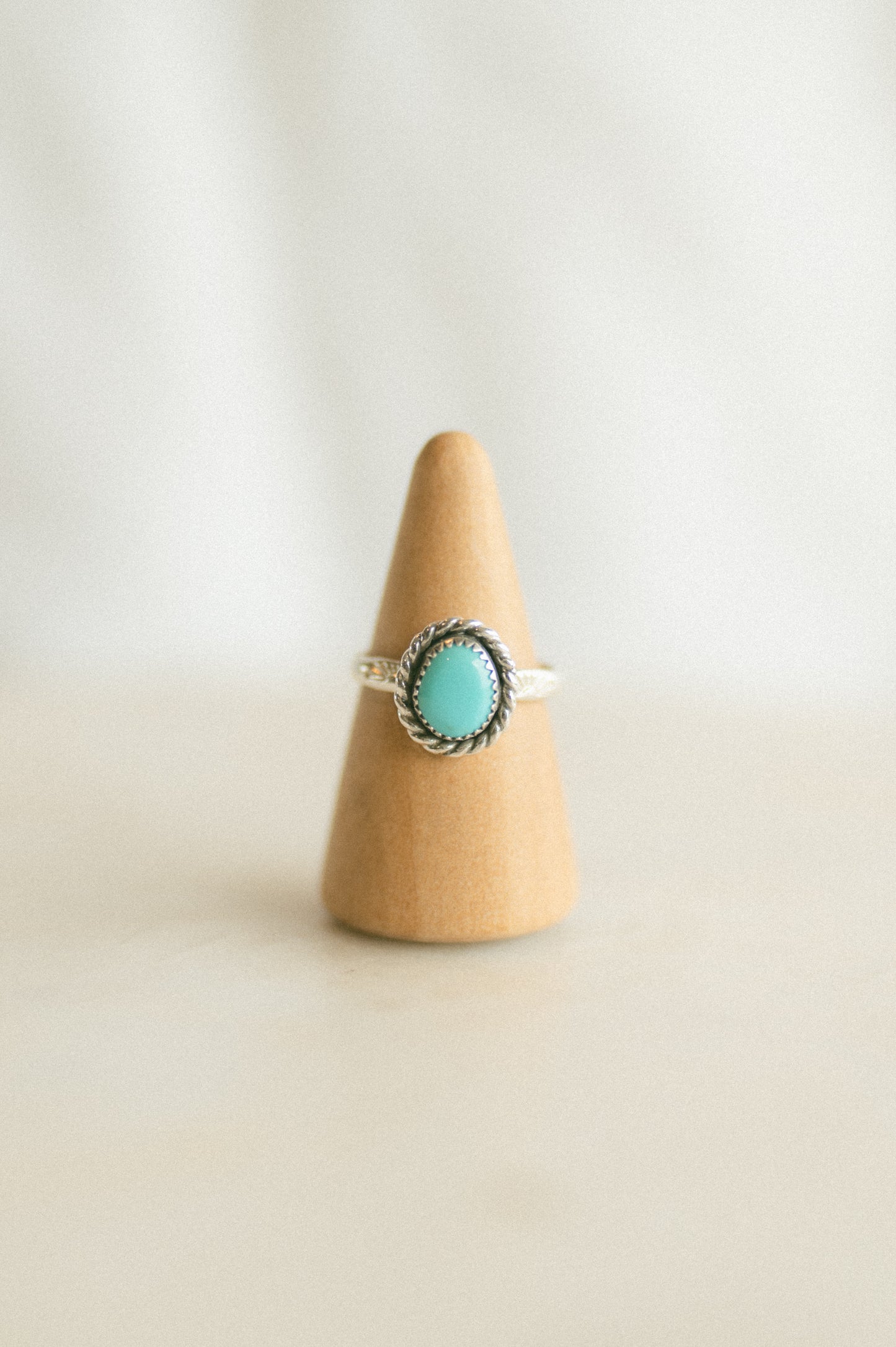 Kingman Turquoise Ring - Size 8.5