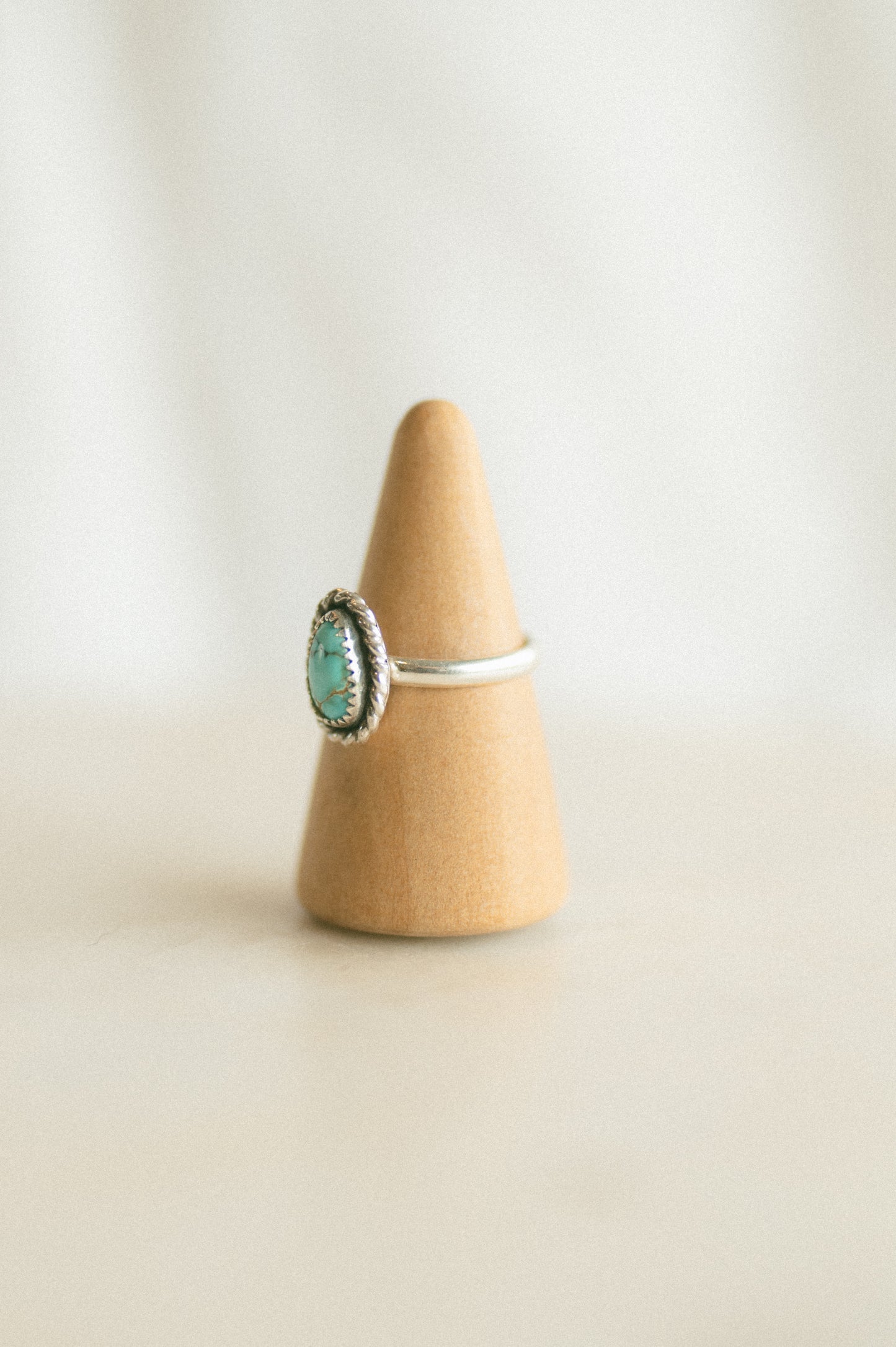 Kingman Turquoise Ring - Size 8