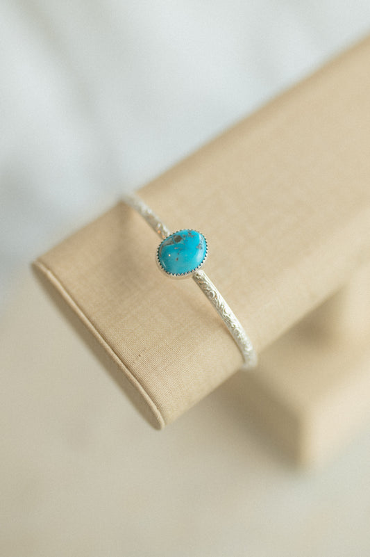 Kingman Turquoise Bracelet Cuff