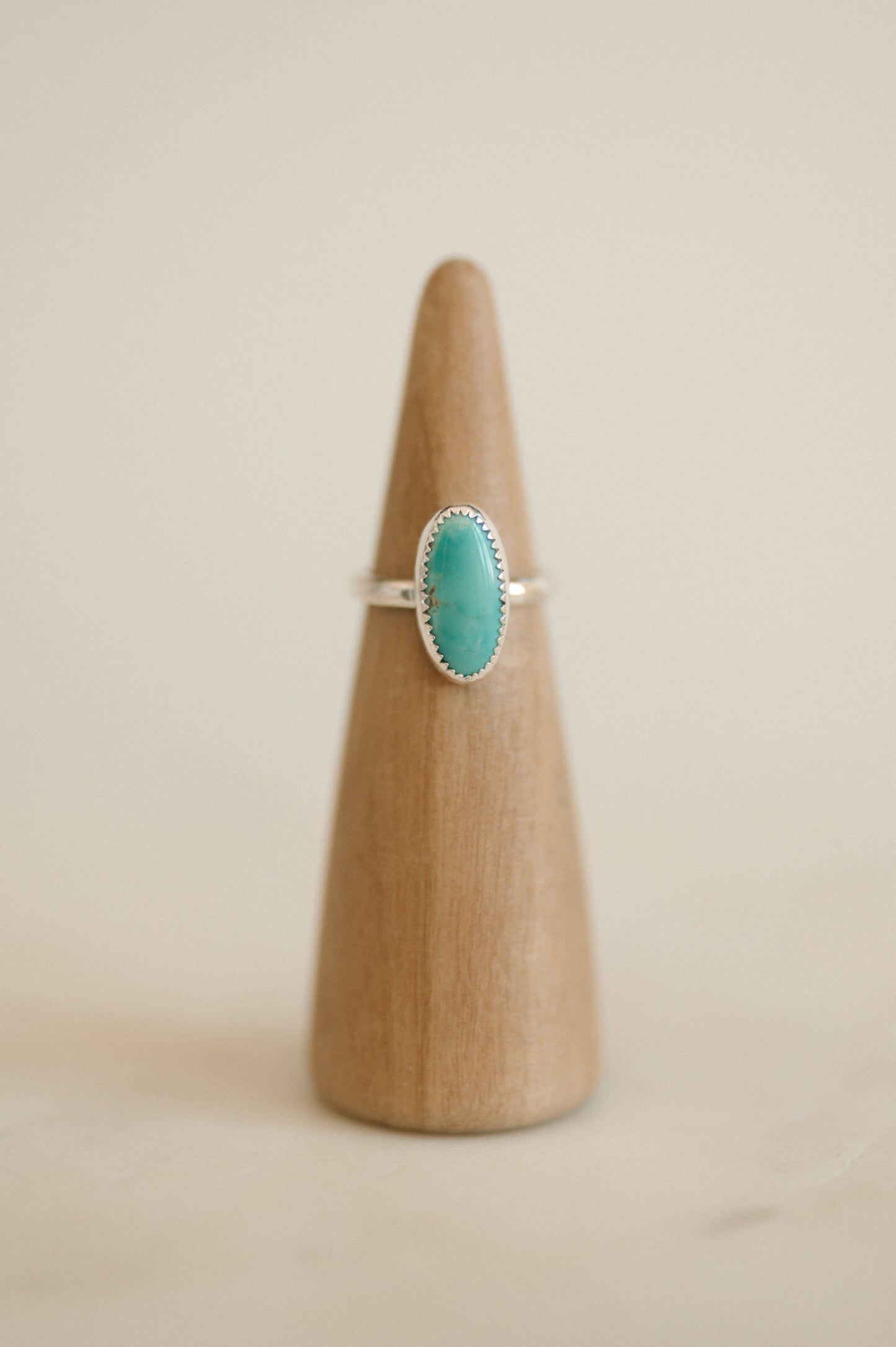 Turquoise Mountain Ring - Size 7.5