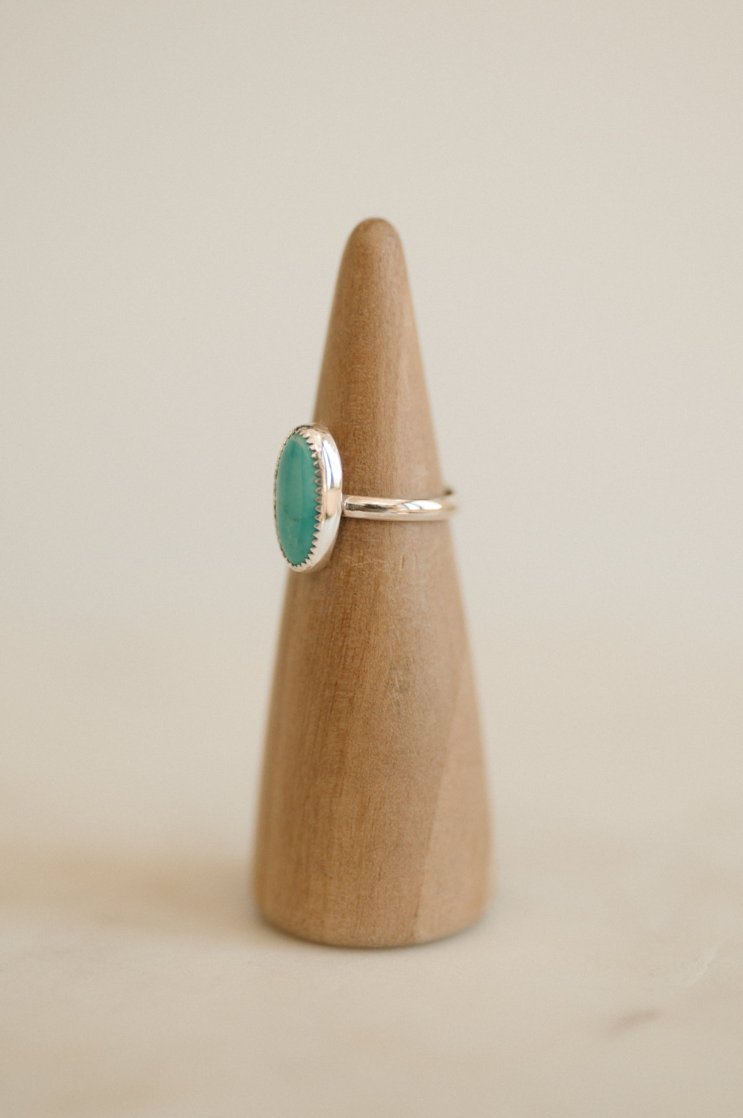 Turquoise Mountain Ring - Size 7.5