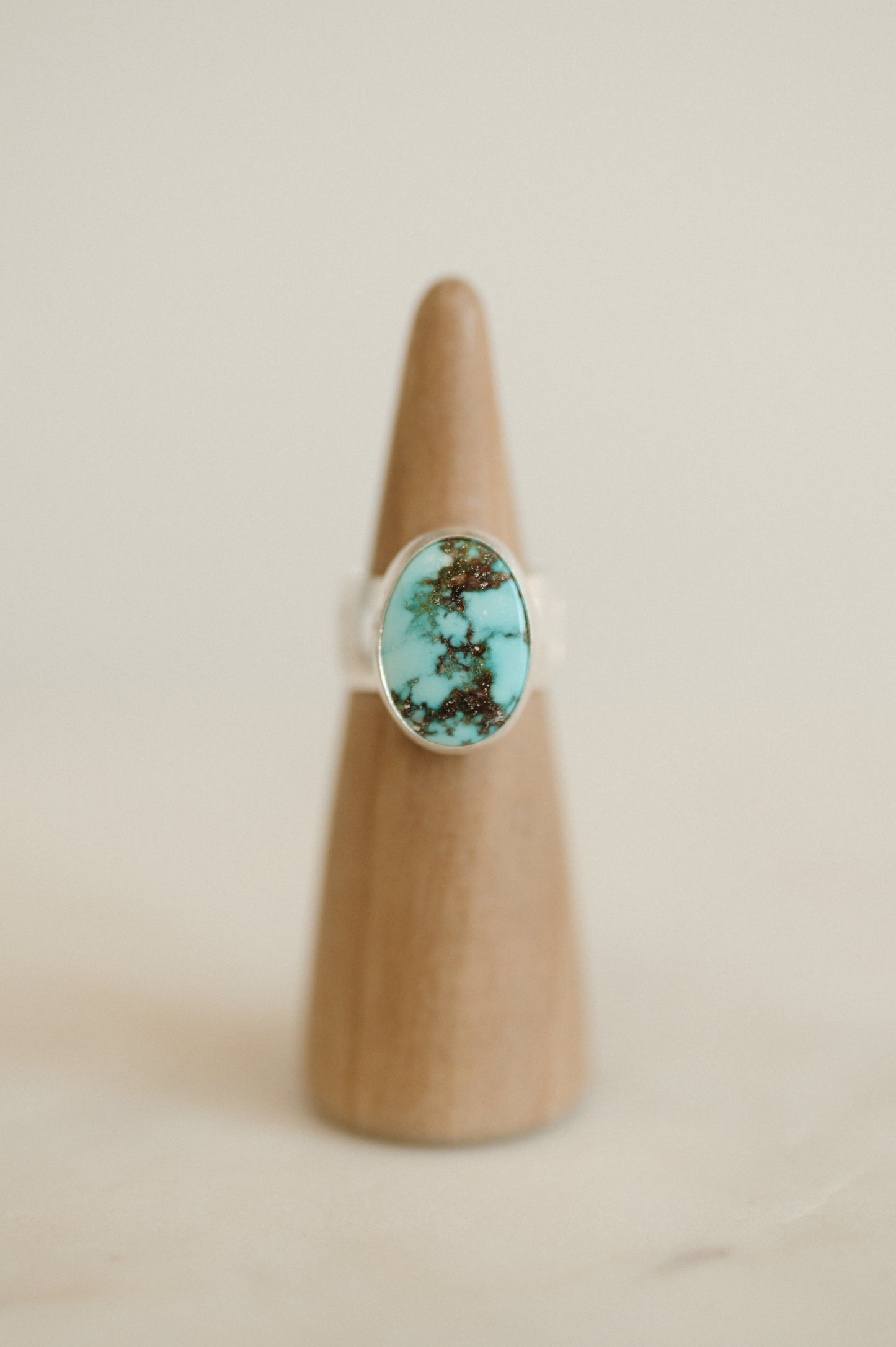 Turquoise Mountain Ring - Size 9.5