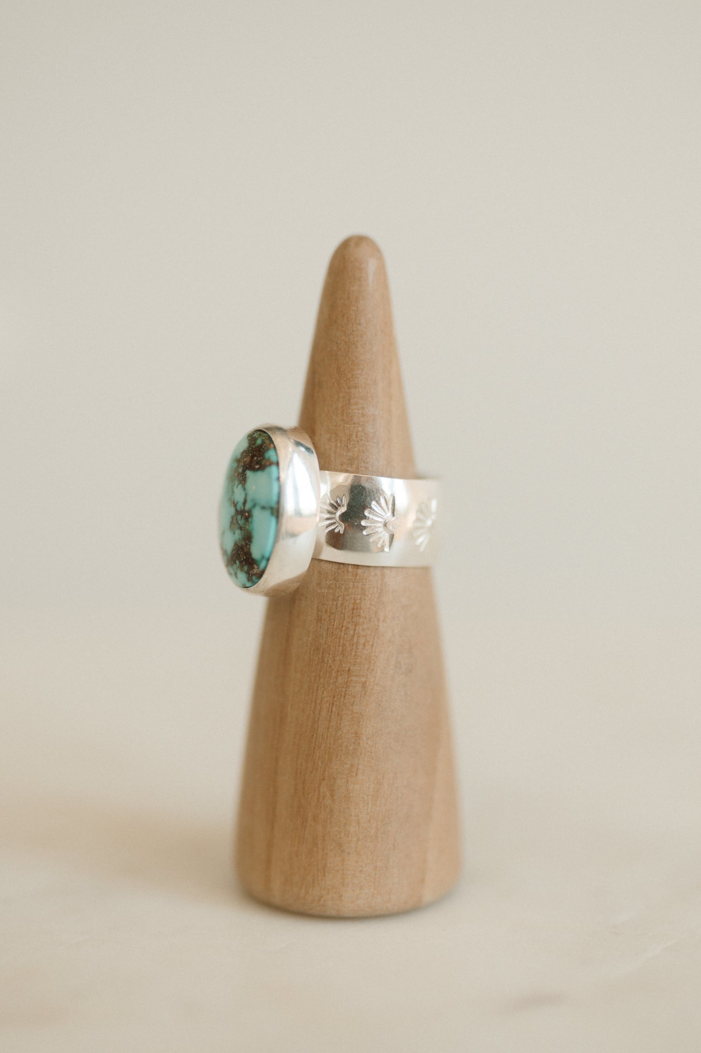 Turquoise Mountain Ring - Size 9.5