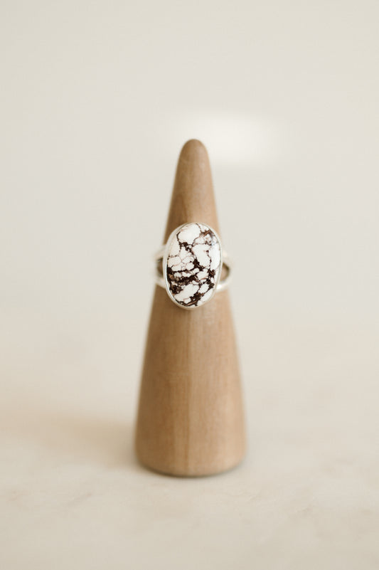 Wild Horse Magnesite Ring - Size 8