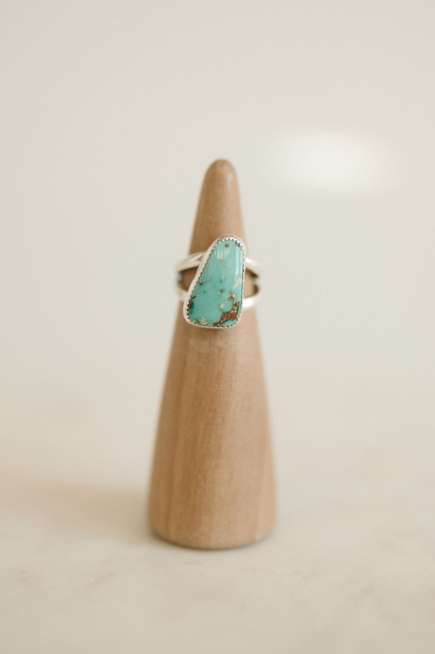 Pilot Mountain Turquoise Ring - Size 5.5