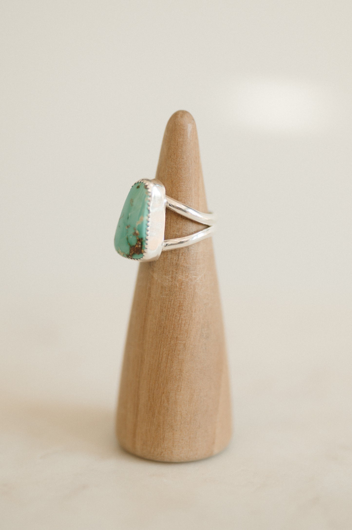 Pilot Mountain Turquoise Ring - Size 5.5