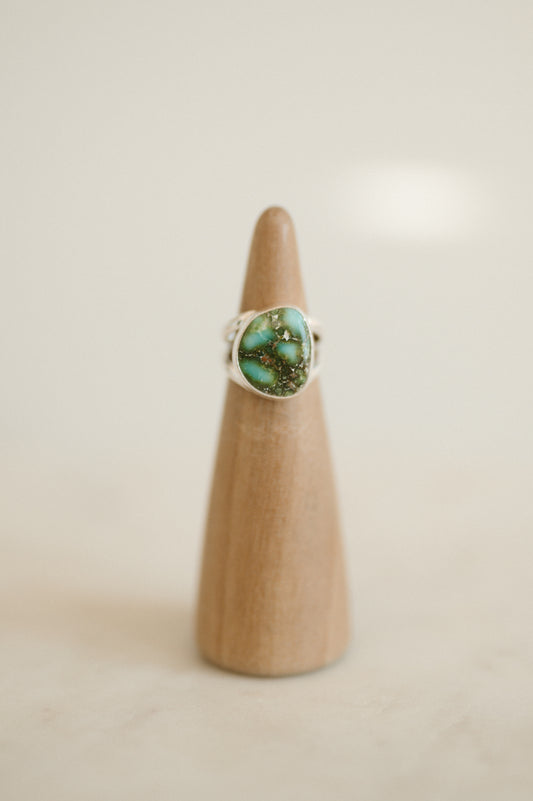 Carico Lake Turquoise Ring - Size 5