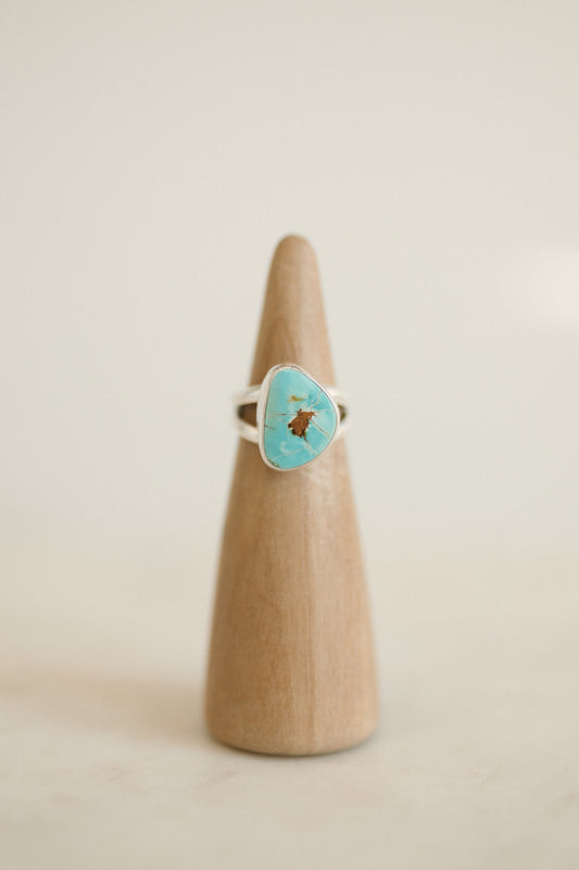 Pilot Mountain Turquoise Ring - Size 6