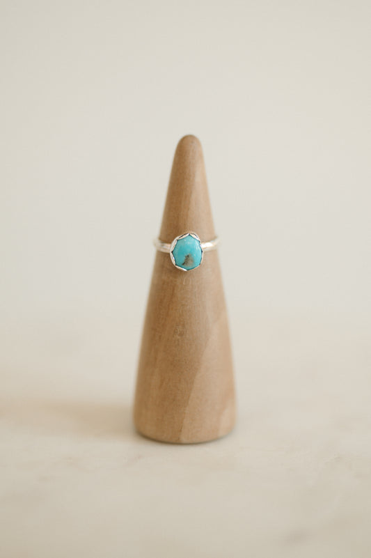 Kingman Turquoise Ring - Size 6