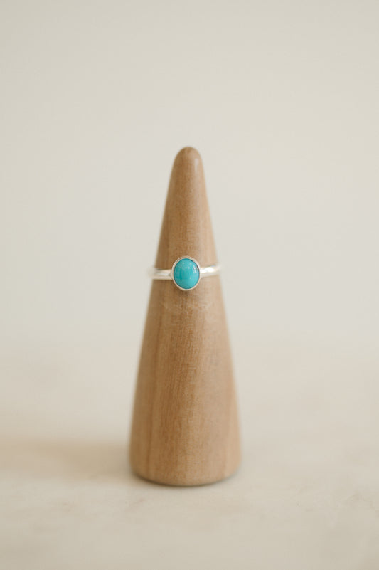 Kingman Turquoise Ring - Size 6.5