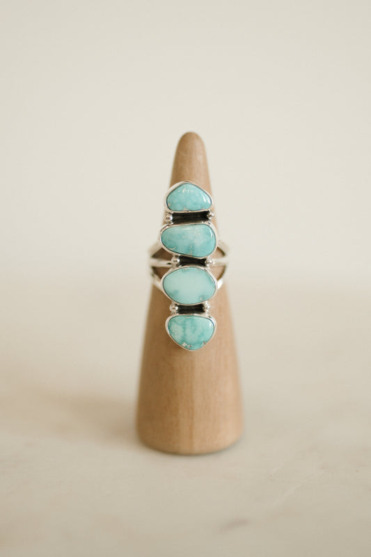 Kingman Turquoise Ring - Size 9