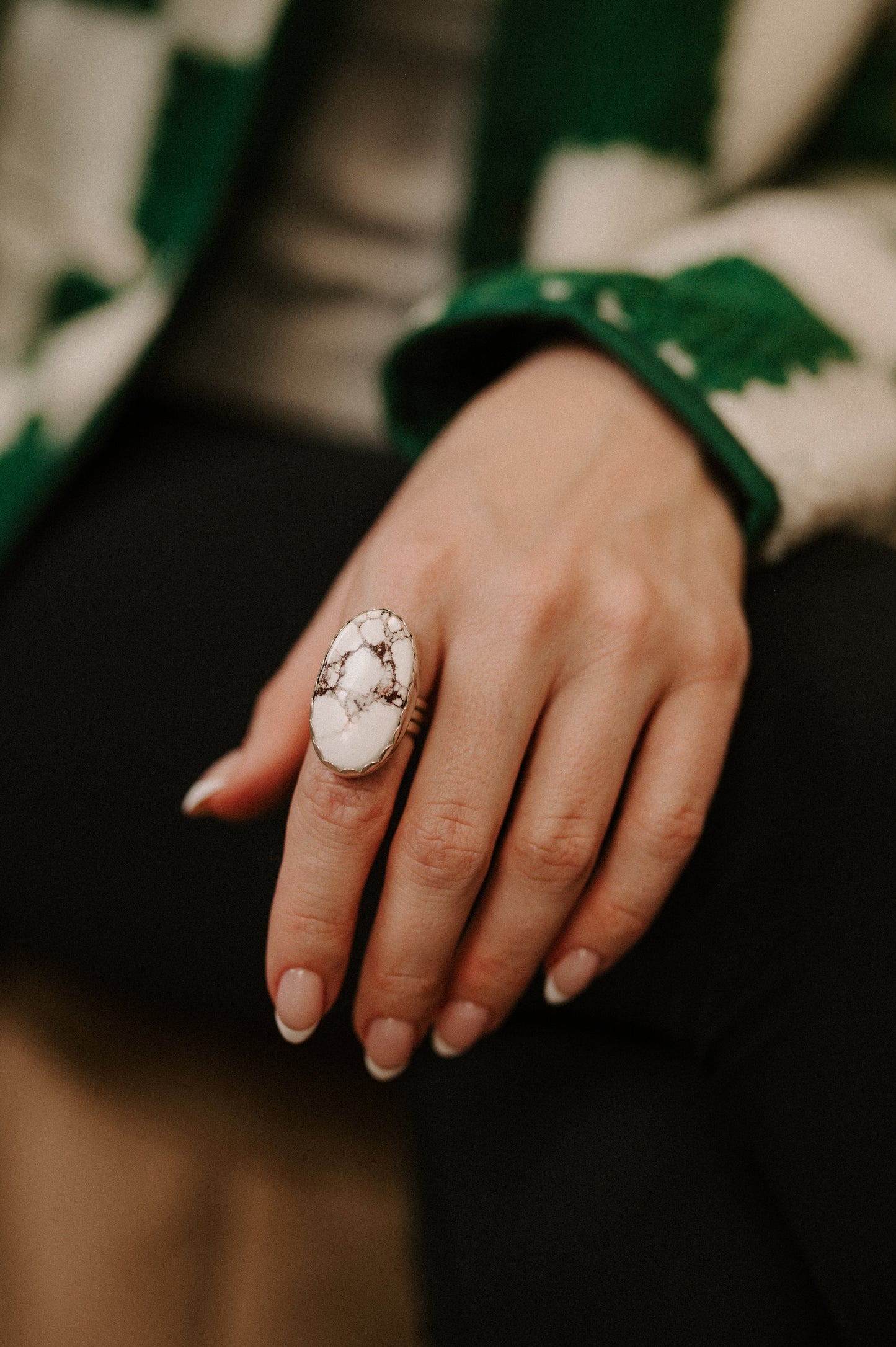 Wild Horse Magnesite Ring - Size 7