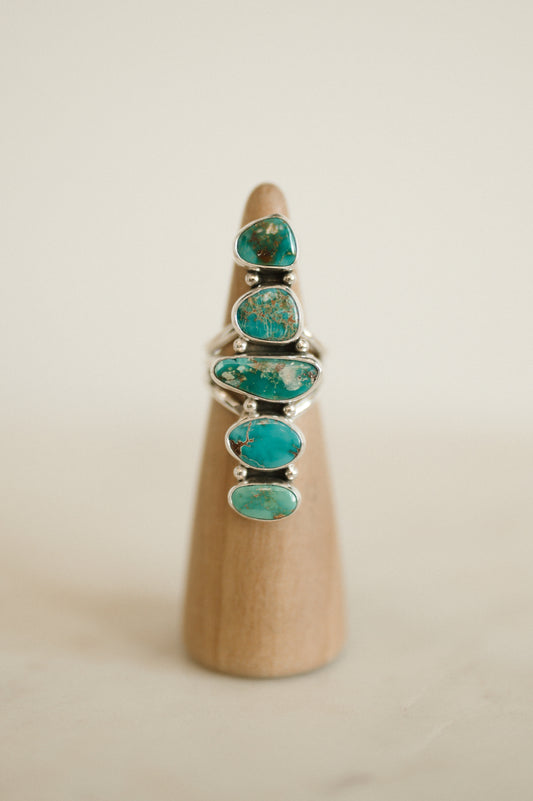 Turquoise Mountain Ring - Size 8