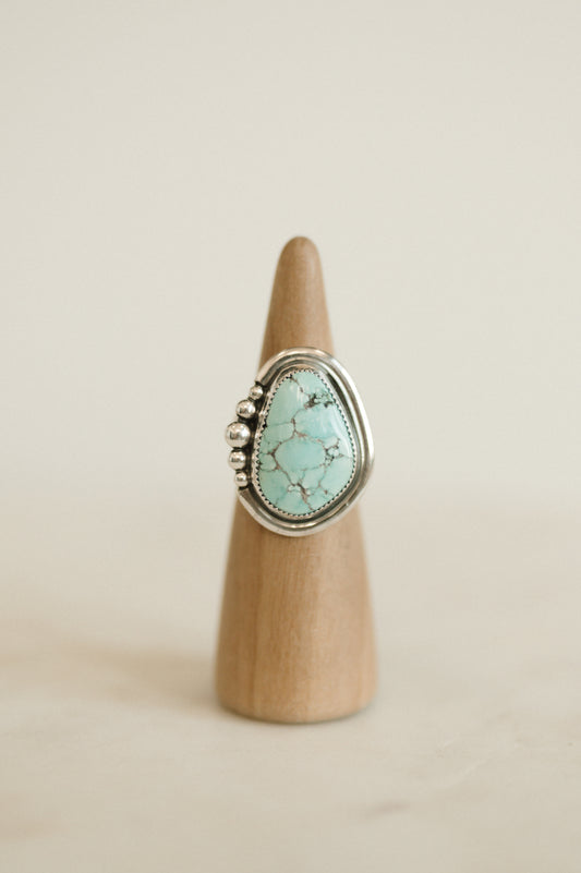 Pilot Mountain Turquoise Ring - Size 9