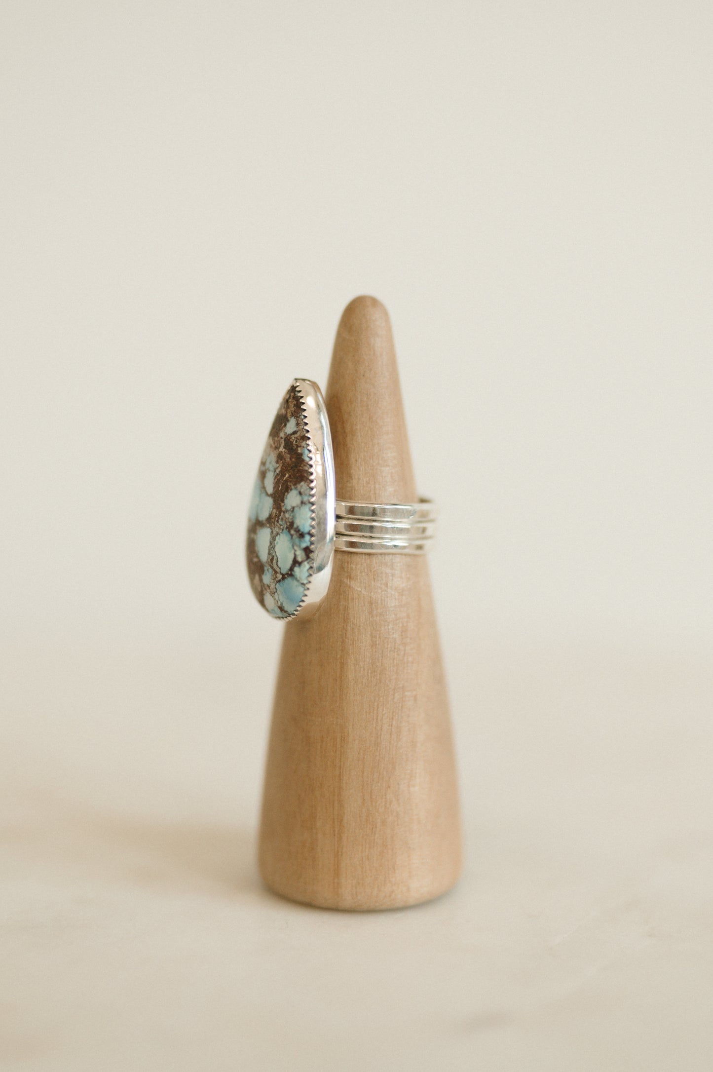 Golden Hills Turquoise Ring - Size 8