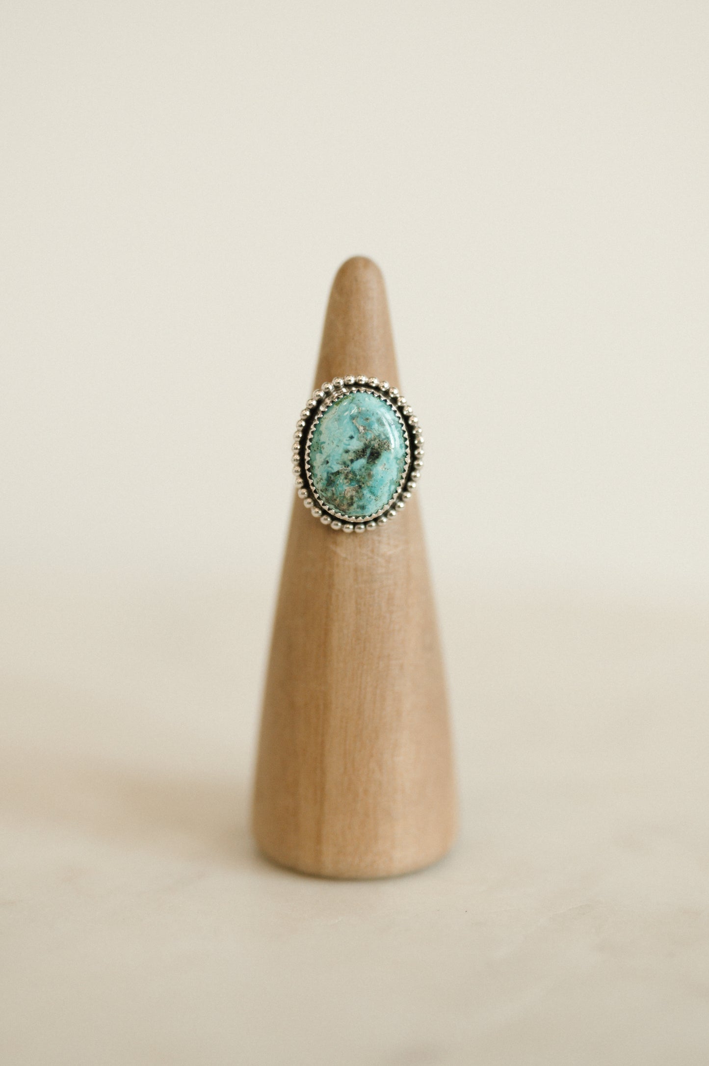 Blue Moon Turquoise Ring - Size 5