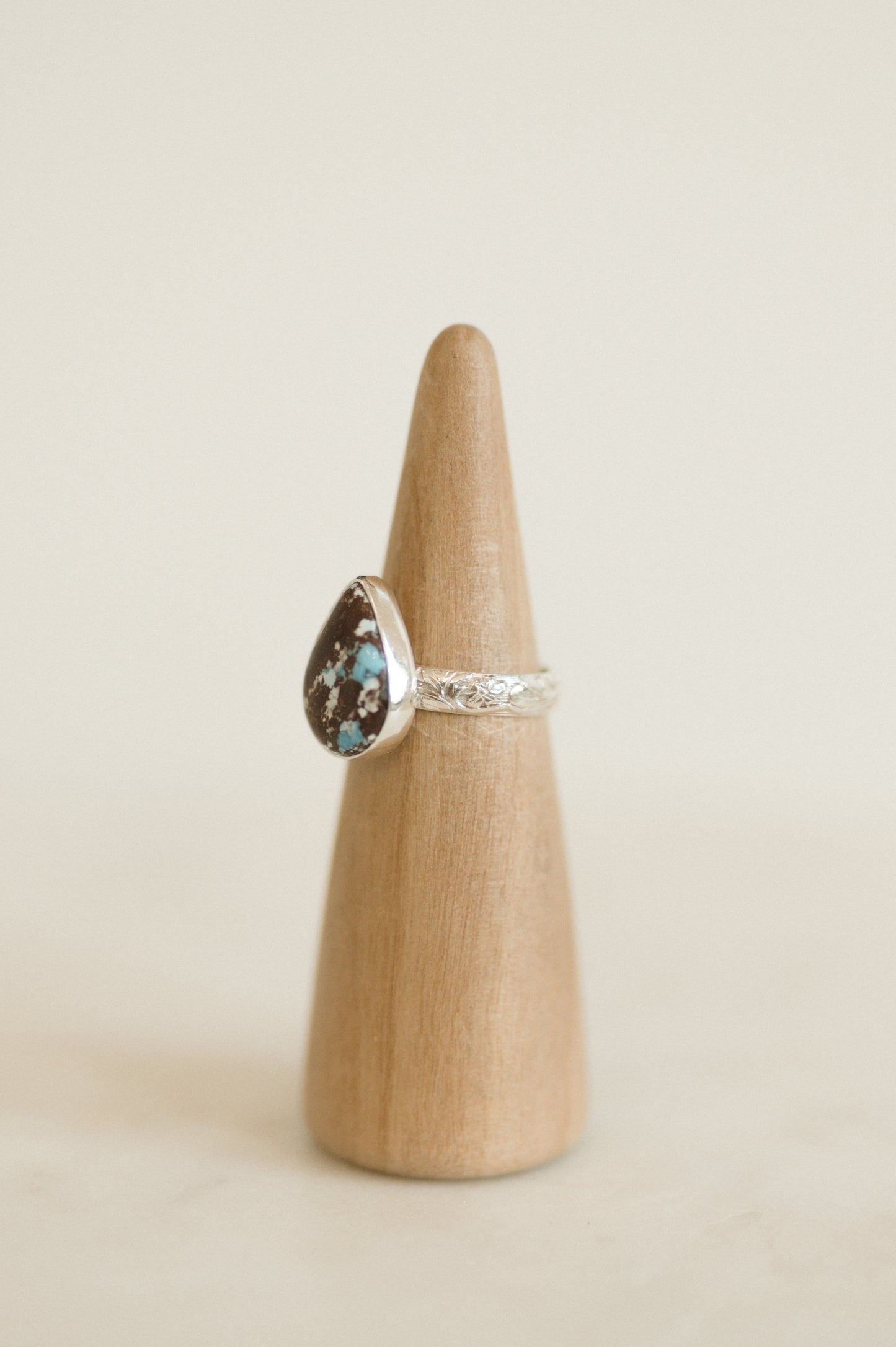 Golden Hills Turquoise Ring - Size 9