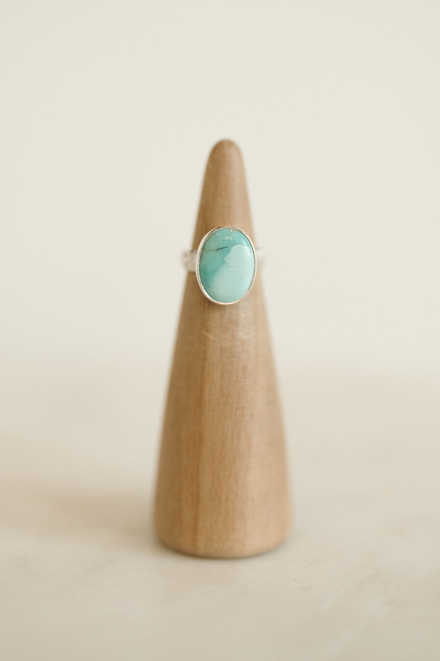 Pilot Mountain Turquoise Ring - Size 4