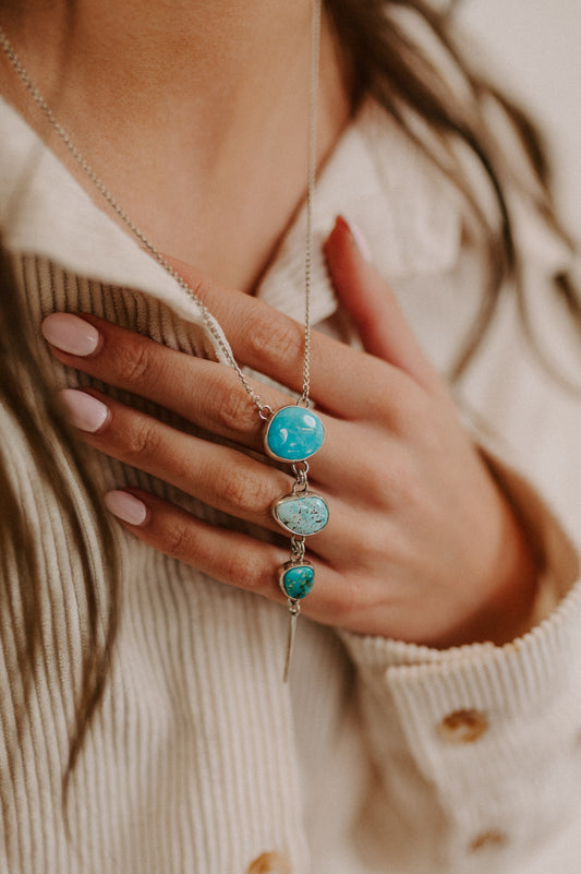 Mixed Turquoise Necklace