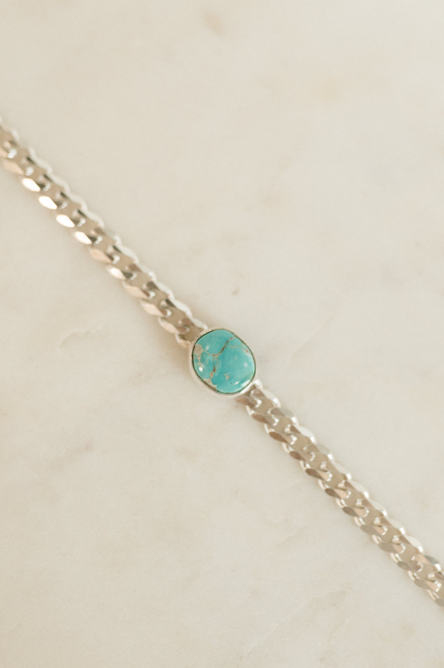 White Water Turquoise Choker Necklace