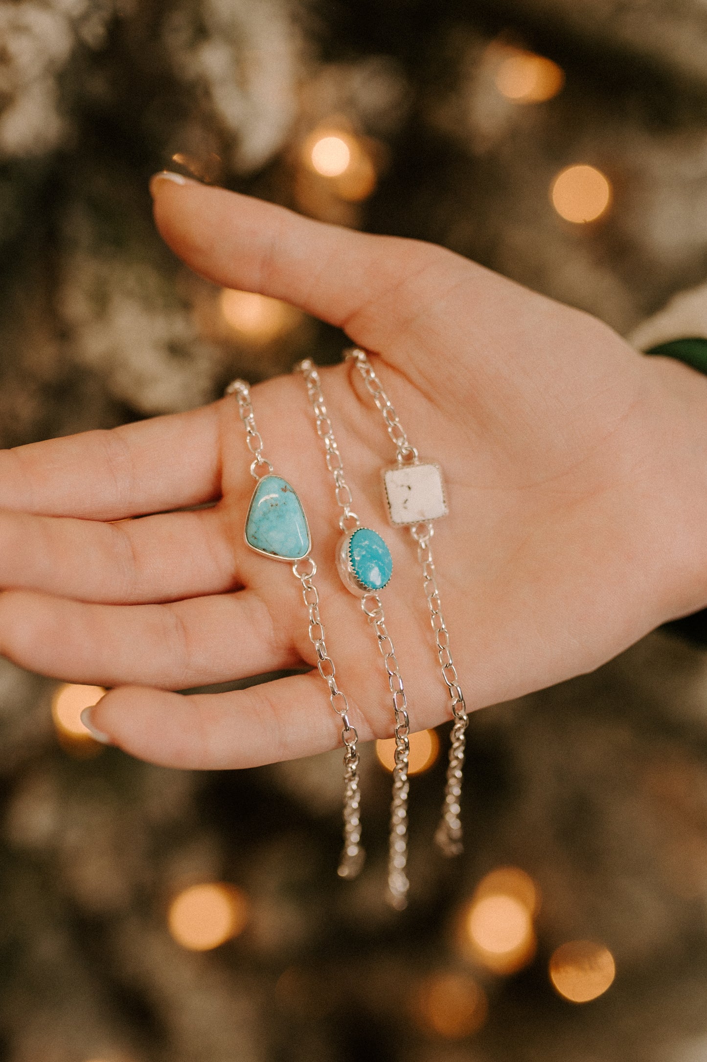 White Buffalo Turquoise Bracelet