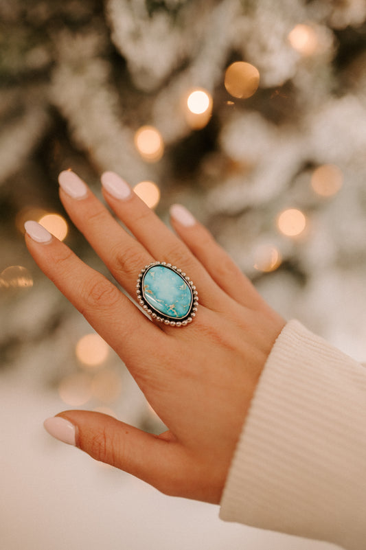 Kingman Turquoise Ring - MADE TO ORDER